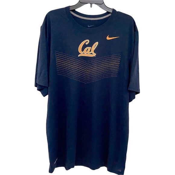 Nike Other - NWT Nike Cal UC Berkeley Men’s Dri Fit Navy Football Tee Sz XL